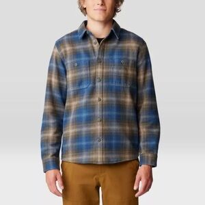 Mountain Hardwear Plusher Long Sleeve Shirt Ridgeline Ombre Buffalo Check Print